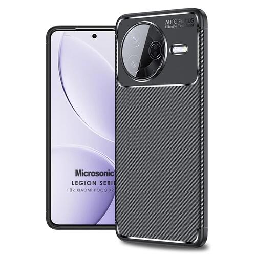 Microsonic Xiaomi Poco F7 Pro Kılıf Legion Series Siyah