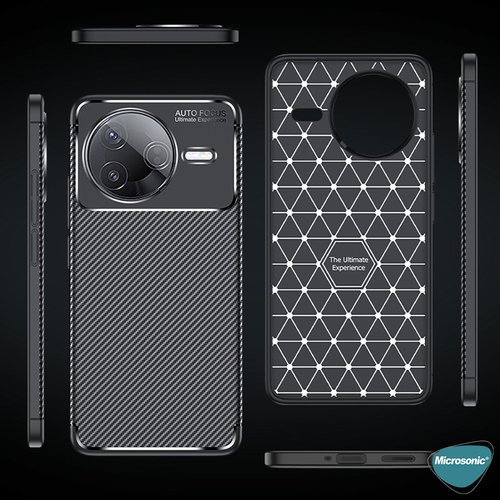 Microsonic Xiaomi Poco F7 Pro Kılıf Legion Series Siyah
