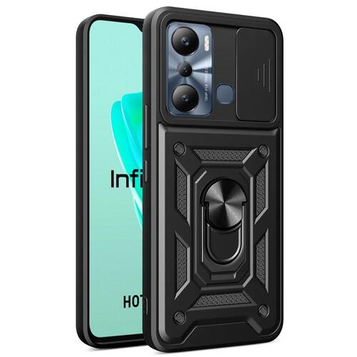 Microsonic Infinix Hot 20i Kılıf Impact Resistant Siyah