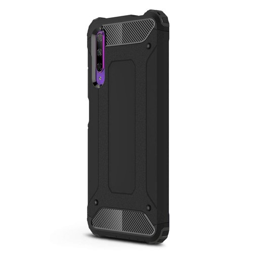 Microsonic Huawei P Smart Pro Kılıf Rugged Armor Siyah