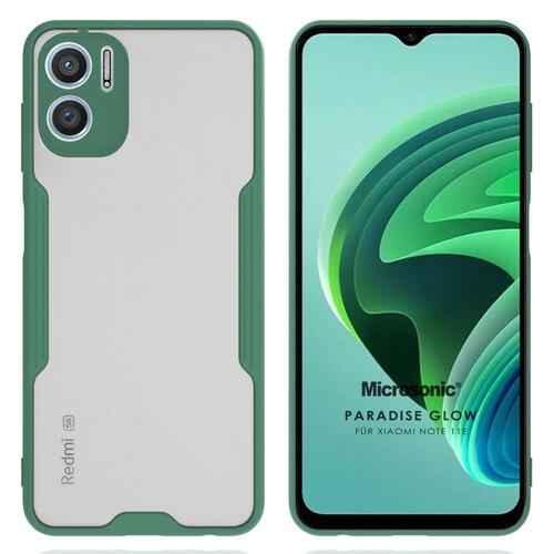 Microsonic Xiaomi Redmi Note 11E Kılıf Paradise Glow Yeşil