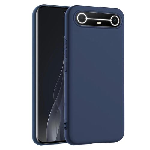 Microsonic Matte Silicone TECNO Spark Slim 5G Kılıf Lacivert