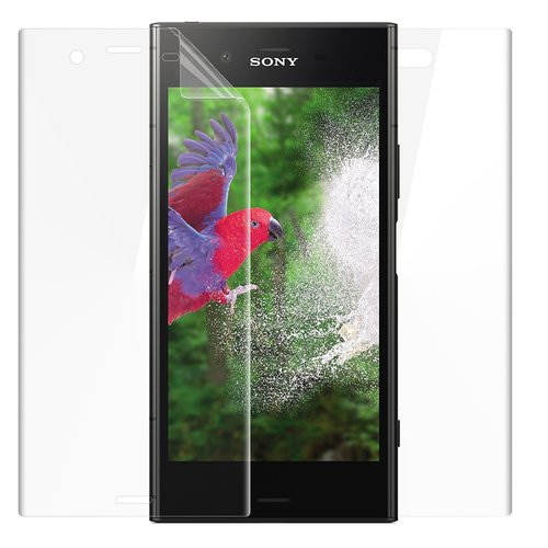 Microsonic Sony Xperia XZ1 Ön + Arka Kavisler Dahil Tam Ekran Kaplayıcı Film