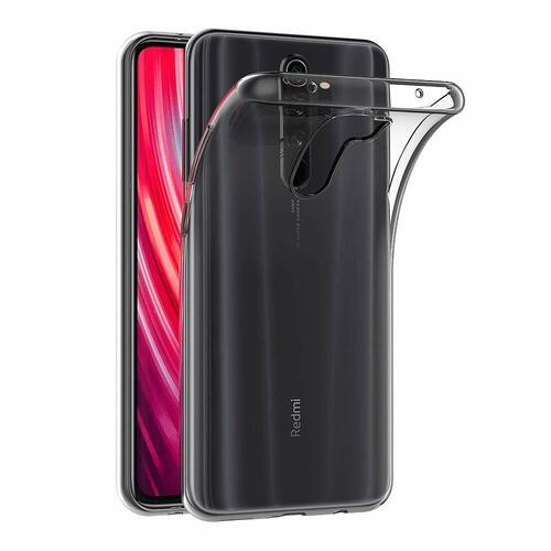 Microsonic Xiaomi Redmi Note 8 Pro Kılıf Transparent Soft Beyaz