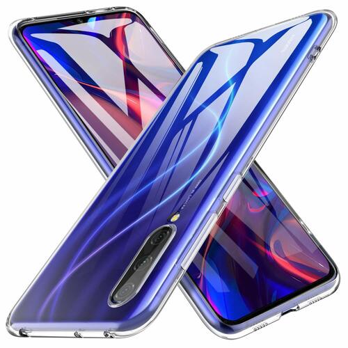 Microsonic Xiaomi Mi 9 Lite Kılıf Transparent Soft Beyaz