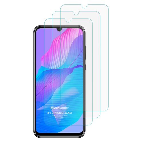 Microsonic Huawei Y8P Screen Protector Nano Glass (3 Pack)