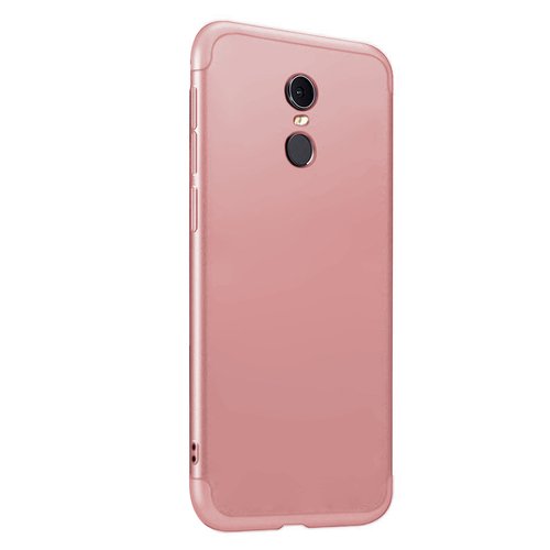 Microsonic Xiaomi Redmi Note 4 Kılıf Double Dip 360 Protective Rose Gold