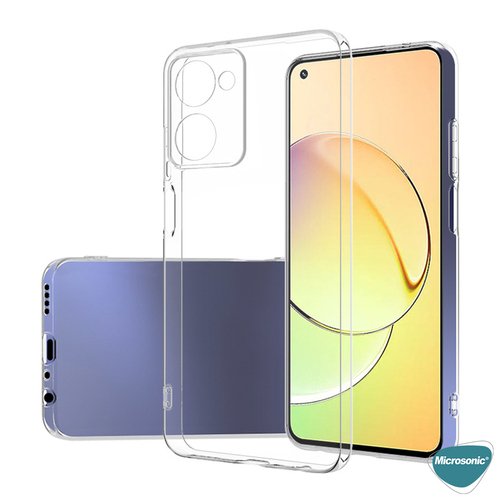 Microsonic Realme 10 4G Kılıf Transparent Soft Şeffaf