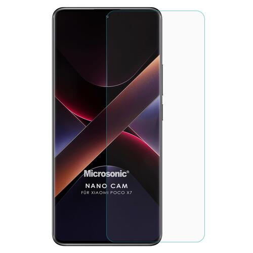 Microsonic Xiaomi Poco X7 Nano Glass Cam Ekran Koruyucu