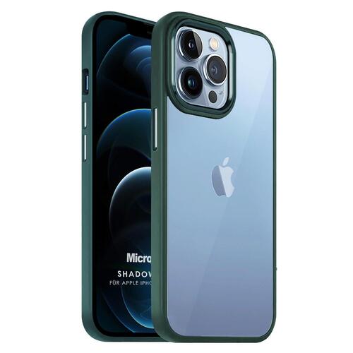 Microsonic Apple iPhone 12 Pro Kılıf Shadow Planet Koyu Yeşil