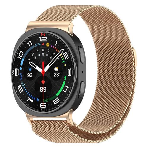 Microsonic Samsung Galaxy Watch 8 40mm Milanese Loop Kordon Rose Gold