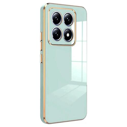 Microsonic Xiaomi Mi 14T Pro Kılıf Olive Plated Yeşil