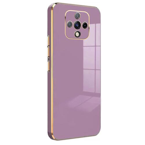 Microsonic TECNO Camon 16 Premier Kılıf Olive Plated Lila