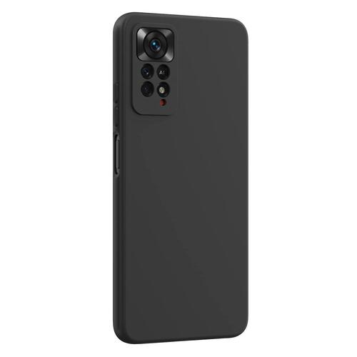 Microsonic Matte Silicone Xiaomi Redmi Note 12 Pro 4G Kılıf Siyah