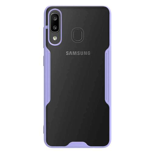 Microsonic Samsung Galaxy M10S Kılıf Paradise Glow Lila