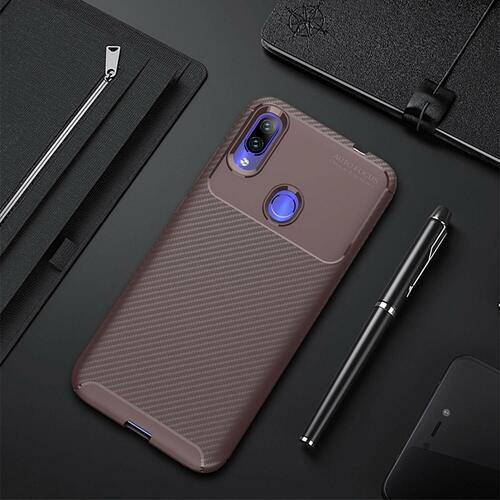 Microsonic Xiaomi Redmi Note 7 Pro Kılıf Legion Series Kahverengi