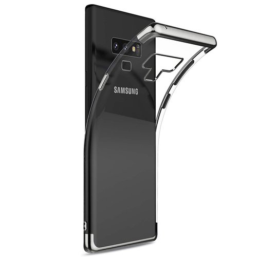 Microsonic Samsung Galaxy Note 9 Kılıf Skyfall Transparent Clear Gümüş