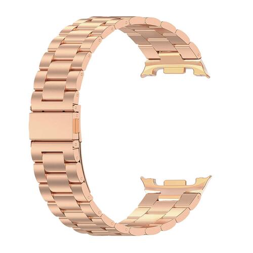 Microsonic Samsung Galaxy Watch 8 40mm Metal Stainless Steel Kordon Rose Gold