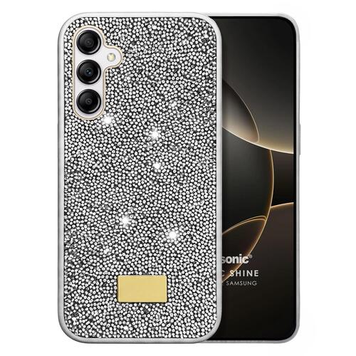 Microsonic Samsung Galaxy A54 Kılıf Cosmic Shine Gümüş