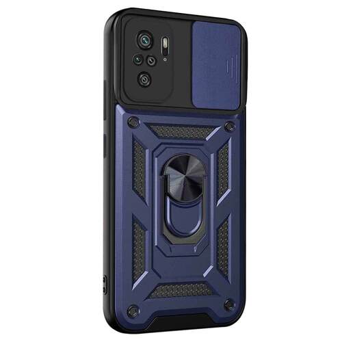 Microsonic Xiaomi Poco M5s Kılıf Impact Resistant Lacivert