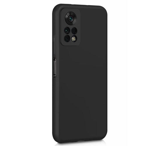 Microsonic Matte Silicone Infinix Note 11 Pro Kılıf Siyah