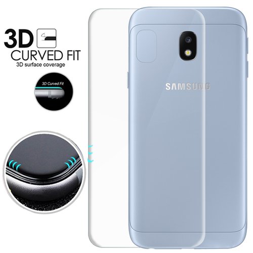 Microsonic Samsung Galaxy J3 Pro Ön + Arka Kavisler Dahil Tam Ekran Kaplayıcı Film