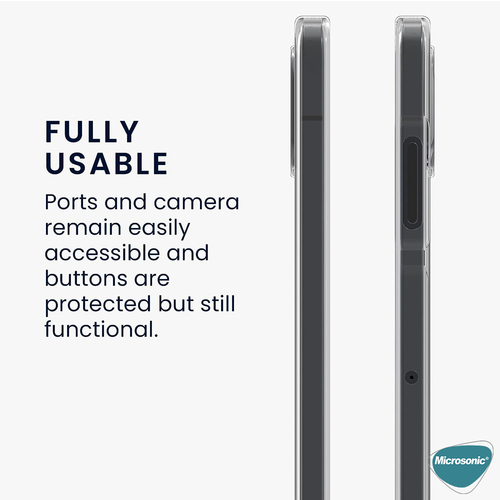 Microsonic Samsung Galaxy Tab S10 FE Kılıf Transparent Soft Şeffaf