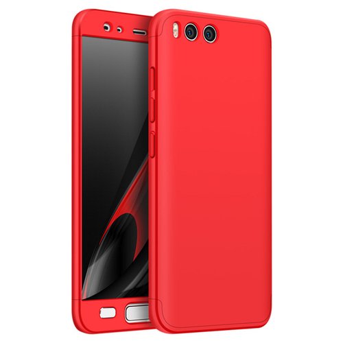 Microsonic Xiaomi Mi Note 3 Kılıf Double Dip 360 Protective Kırmızı