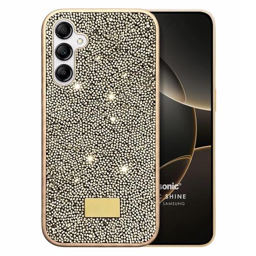 Microsonic Samsung Galaxy A34 Kılıf Cosmic Shine Gold