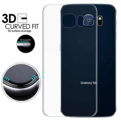 Microsonic Samsung Galaxy S6 Ön + Arka Kavisler Dahil Tam Ekran Kaplayıcı Film