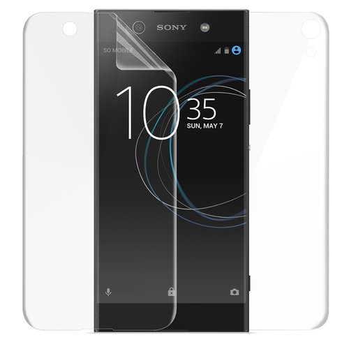 Microsonic Sony Xperia XA1 Ultra Ön + Arka Kavisler Dahil Tam Ekran Kaplayıcı Film