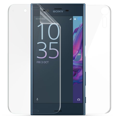 Microsonic Sony Xperia XZ Ön + Arka Kavisler Dahil Tam Ekran Kaplayıcı Film