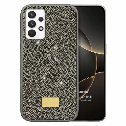 Microsonic Samsung Galaxy A23 Kılıf Cosmic Shine Koyu Gri