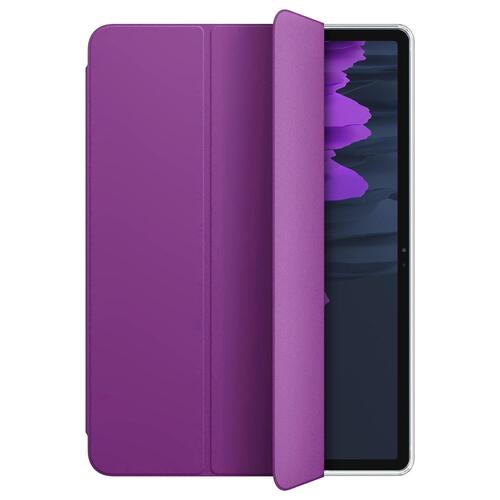 Microsonic Samsung Galaxy Tab A8 X200 Kılıf Slim Translucent Back Smart Cover Mor