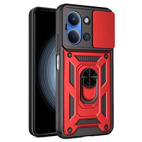 Microsonic Xiaomi Redmi 15C Kılıf Impact Resistant Kırmızı