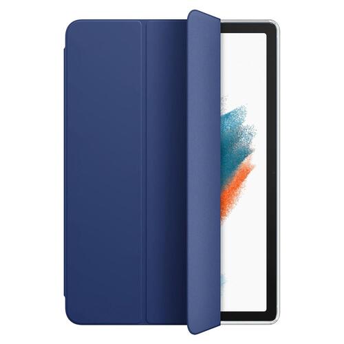 Microsonic Samsung Galaxy Tab A8 X200 Kılıf Slim Translucent Back Smart Cover Lacivert