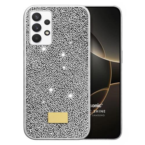 Microsonic Samsung Galaxy A23 Kılıf Cosmic Shine Gümüş