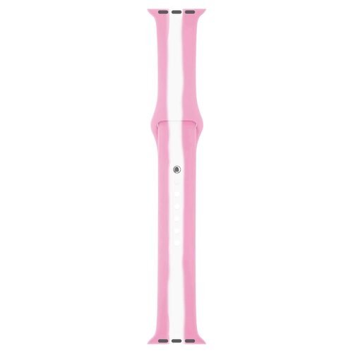 Microsonic Apple Watch SE 2022 44mm Kordon Town Stripe Pembe