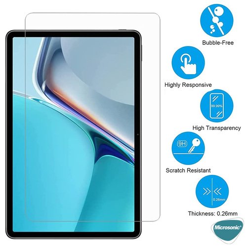 Microsonic Huawei MatePad 11 Tempered Glass Cam Ekran Koruyucu