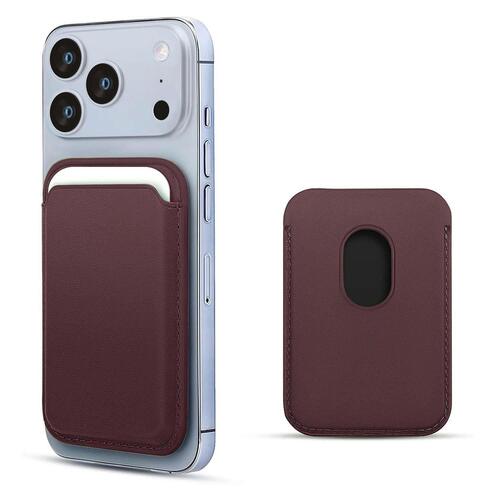 Microsonic Apple iPhone 17 Pro Leather Wallet MagSafe Mor