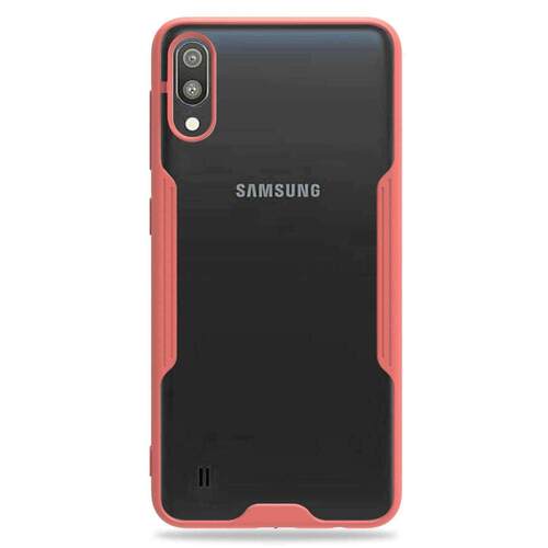 Microsonic Samsung Galaxy M10 Kılıf Paradise Glow Pembe