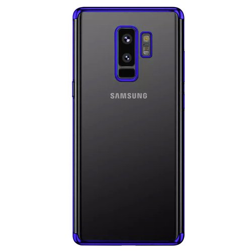 Microsonic Samsung Galaxy S9 Plus Kılıf Skyfall Transparent Clear Mavi