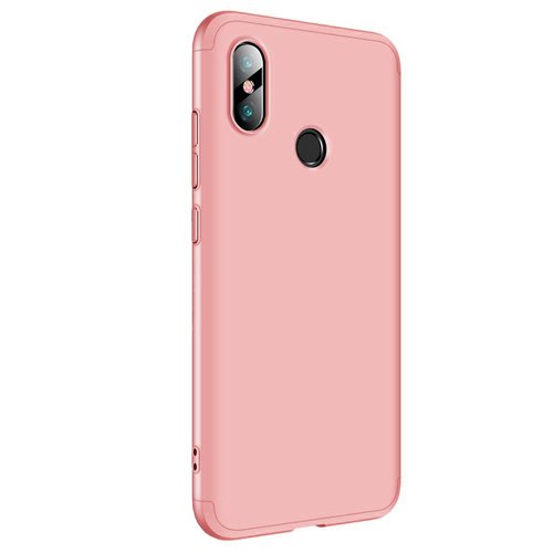 Microsonic Xiaomi Mi 8 SE Kılıf Double Dip 360 Protective Rose Gold