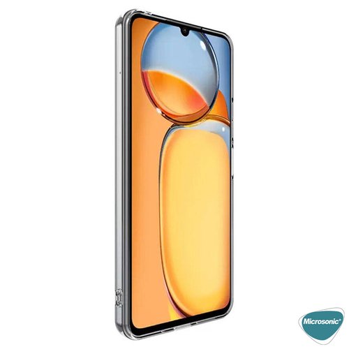 Microsonic Xiaomi Poco C65 Kılıf Transparent Soft Şeffaf