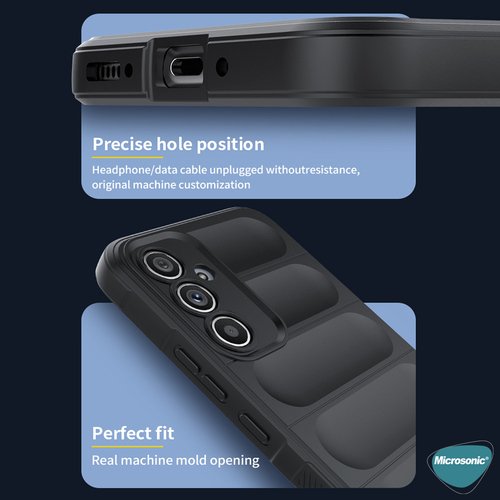 Microsonic Xiaomi Redmi A4 Kılıf Oslo Prime Siyah