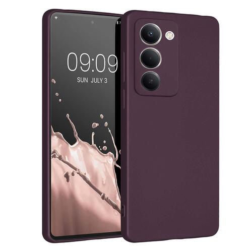 Microsonic Matte Silicone Xiaomi Redmi 15 Kılıf Mor