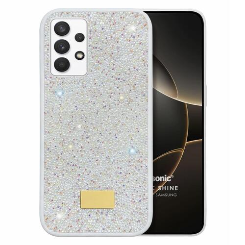 Microsonic Samsung Galaxy A32 5G Kılıf Cosmic Shine Beyaz