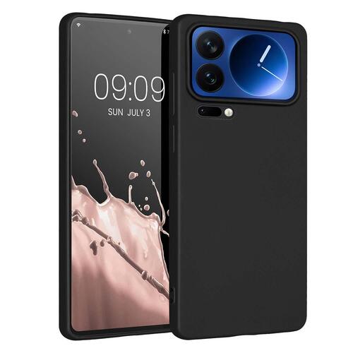 Microsonic Matte Silicone Xiaomi 17 Pro Max Kılıf Siyah