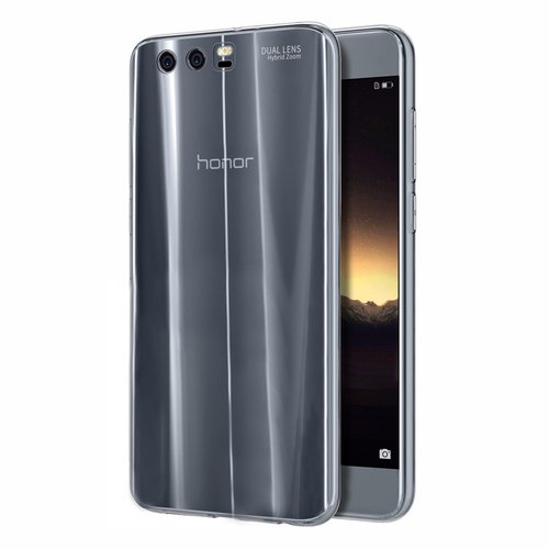 Microsonic Huawei Honor 9 Kılıf Transparent Soft Beyaz