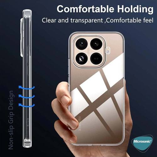 Microsonic Xiaomi 15T Pro Kılıf Transparent Soft Şeffaf